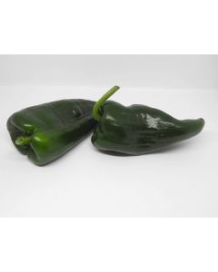 Piments poblanos frais entiers