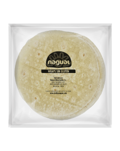 Tortillas souples de maïs blanc 28 cm (10 tortillas)  - sans gluten 